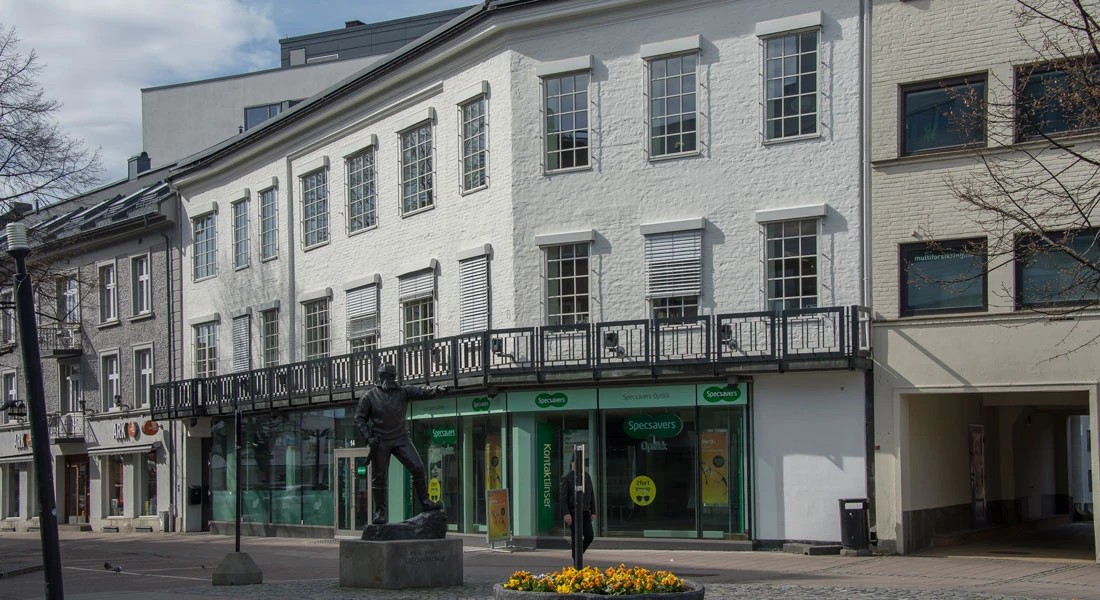 Illustrasjon/bilde til saken "AVA Eiendom AS selger Rådmann Halmrasts vei 14 i Sandvika"